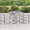 Arched Gabion Baskets 15 pcs 300x30x100/120 cm Galvanised Iron Size 300 x 30 x 100/120 cm Quantity in Package 15 