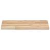 Floating Shelves 3 pcs - Untreated Solid Wood Acacia