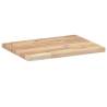 Floating Shelves 3 pcs - Untreated Solid Wood Acacia