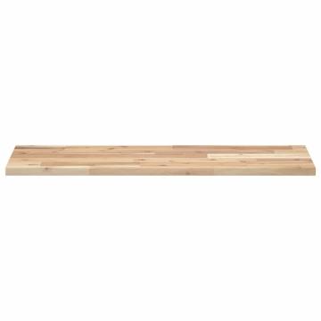 Floating Shelves 4 pcs | Solid Acacia Wood - 80x30x2 cm