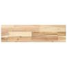 Floating Shelves 4 pcs - Untreated Solid Wood Acacia | HipoMarket