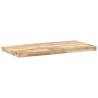 Floating Shelf 100x40 cm - Untreated Solid Acacia Wood