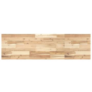 Floating Shelf - Solid Acacia Wood, 140x40x4 cm | HiPo Market