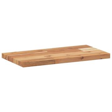 Floating Shelves 4 pcs | Solid Acacia Wood | Stylish Storage