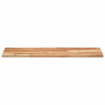 Solid Wood Acacia Floating Shelf 100x30 cm | Hipomarket