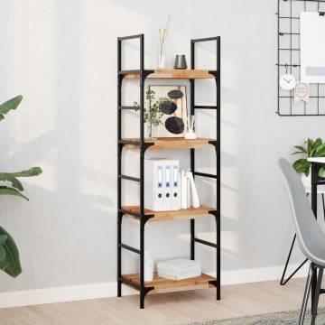 Floating Shelves - 4 pcs Solid Acacia Wood | HipoMarket