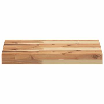 Floating Shelves - 4 pcs Solid Acacia Wood | HipoMarket