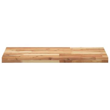 Floating Shelves 2 Pcs | Oil Finished Solid Acacia Wood