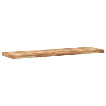 Floating Shelves 2 Pcs | Oil Finished Solid Acacia Wood