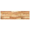 Floating Shelves 2 Pcs | Oil Finished Solid Acacia Wood