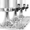 Triple Juice Dispenser - Stainless Steel 3 x 8 L Capacity