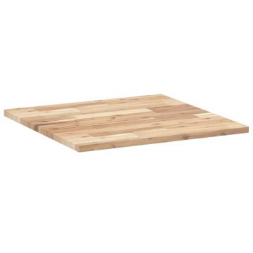 Table Top Square 60x60 cm Solid Wood Acacia - Durable & Stylish