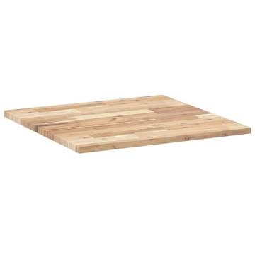 Table Top Square 60x60 cm Solid Wood Acacia - Durable & Stylish