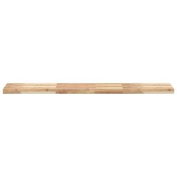 Floating Shelves 2 pcs - Solid Wood Acacia (140x30x4 cm)