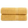  Premium Hand Towels SOLUND 2pcs Gold 50x100cm 600gsm Colour gold Size 50 x 100 cm Quantity in Package 2 