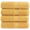  Premium Soap Towels SOLUND 4pcs Gold 30x30cm 600gsm Colour gold Size 30 x 30 cm Quantity in Package 4 