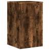 Smoked Oak Plant Stands - Set of 2 | 30x30x50 cm