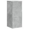 Concrete Grey Plant Stands - 2 pcs | 30x30x70 cm | Durable Design