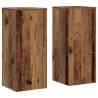 2 pcs Old Wood Plant Stands - Durable & Stylish | Hipomarket