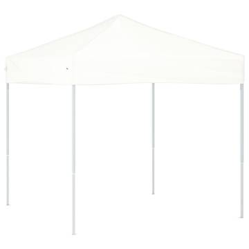 Folding Party Tent White 2x2 m – Durable & UV-Resistant