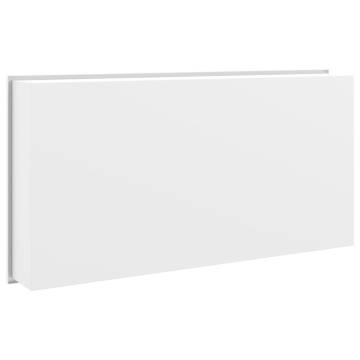 Shower Niche Matt White 62x32x9 cm - Durable Stainless Steel