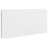 Shower Niche Matt White 62x32x9 cm - Durable Stainless Steel