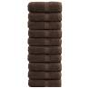  Premium Soap Towels SOLUND 10pcs Brown 30x30cm 600gsm Colour brown Size 30 x 30 cm Quantity in Package 10 