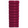  Premium Guest Towels SOLUND 10pcs Bordeaux 30x50cm 600gsm Colour bordeaux Size 30 x 50 cm Quantity in Package 10 