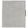 Wall Mounted TV Cabinet Concrete Grey - Stylish Storage Solution