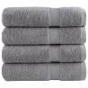  Premium Hand Towels SOLUND 4pcs Grey 50x100cm 600gsm Colour grey Size 50 x 100 cm Quantity in Package 4 