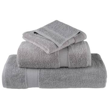 Premium SOLUND Towels - 10pcs Grey 100x200cm (600gsm)