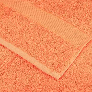 Premium Soap Towels SOLUND - 2 pcs Orange 30x30 cm | HipoMarket