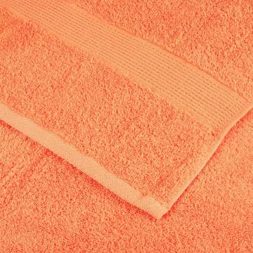 Premium SOLUND Soap Towels - 10 pcs Orange | 600 gsm