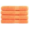  Premium Towels SOLUND 4 pcs Orange 100x200 cm 600 gsm Colour orange Size 100 x 200 cm Quantity in Package 4 