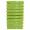  Premium Towels SOLUND 10 pcs Apple Green 100x200 cm 600 gsm Colour apple green Size 100 x 200 cm Quantity in Package 10 