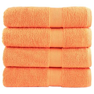 Premium SOLUND Bath Towels, 4 pcs - 100x150 cm, 600 gsm