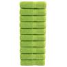  Premium Guest Towels SOLUND 10 pcs Apple Green 30x50 cm 600 gsm Colour apple green Size 30 x 50 cm Quantity in Package 10 