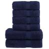  6 Piece Premium Towel Set SOLUND Navy Blue 600 gsm Colour navy blue Quantity in Package 1 