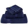 6 Piece Premium Towel Set SOLUND Navy Blue - 600 gsm Quality