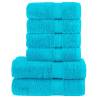  6 Piece Premium Towel Set SOLUND Turquoise 600 gsm Colour turquoise Quantity in Package 1 