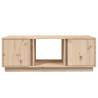 Elegant Solid Pine Coffee Table - 110x50x40 cm | HipoMarket