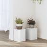  Plant Stands 2 pcs White 15x15x20 cm Engineered Wood Colour white Size 15 x 15 x 20 cm Quantity in Package 2 