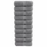  Premium Guest Towels SOLUND 10pcs Grey 30x50cm 600gsm Colour grey Size 30 x 50 cm Quantity in Package 10 