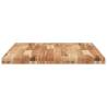 Table Top Rectangular 120x70 cm Solid Acacia Wood - Durable & Elegant