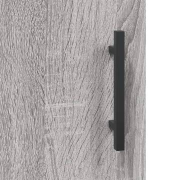 Elegant Highboard Grey Sonoma - Durable Engineered Wood Furniture