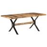  Dining Table 180x90x76 cm Rough Mango Wood Size 180 x 90 x 76 cm Quantity in Package 1 Material rough mango wood 