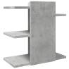 Concrete Grey Desk Organiser - Stylish & Durable Storage