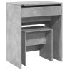 Dressing Table & Stool Concrete Grey - Stylish Bedroom Decor