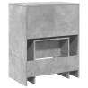 Dressing Table & Stool Concrete Grey - Stylish Bedroom Decor