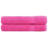  Premium Sauna Towels SOLUND 2 pcs Pink 80x200 cm 600 gsm Colour pink Size 80 x 200 cm Quantity in Package 2 